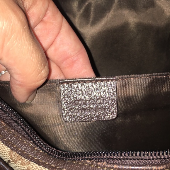 Gucci diaper bag